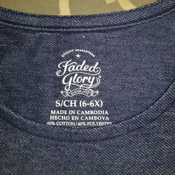 Girls Size S 6-6x denim dress - Picture 2 of 2